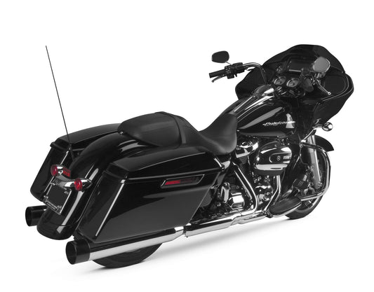 005-4560499D NEW 2017-2025 HARLEY-DAVIDSON TOURING TBR TWO BROTHERS SLIP ON MUFFLERS