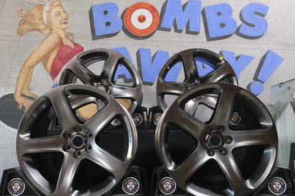 1WL88JXYAA 1WL85JXYAA NEW OEM 1992-2017 DODGE VIPER RATTLER HYPER BLACK WHEELS