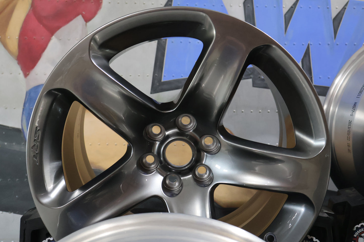 1WL88JXYAA 1WL85JXYAA NEW OEM 1992-2017 DODGE VIPER RATTLER HYPER BLACK WHEELS
