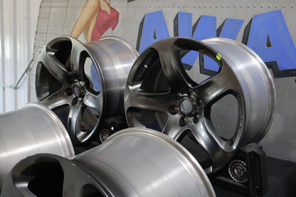 1WL88JXYAA 1WL85JXYAA NEW OEM 1992-2017 DODGE VIPER RATTLER HYPER BLACK WHEELS