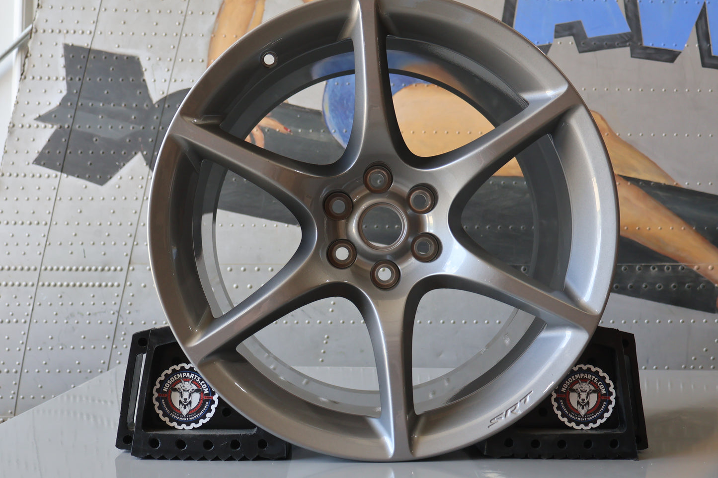 1TH18GD3AA NEW OEM 2010 DODGE VIPER SRT-10 ACR REAR WHEEL RIM 19"X13"