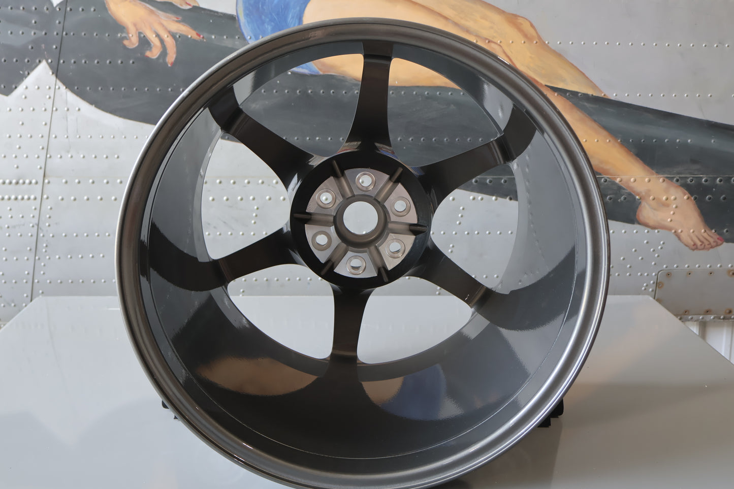 1TH18GD3AA NEW OEM 2010 DODGE VIPER SRT-10 ACR REAR WHEEL RIM 19"X13"