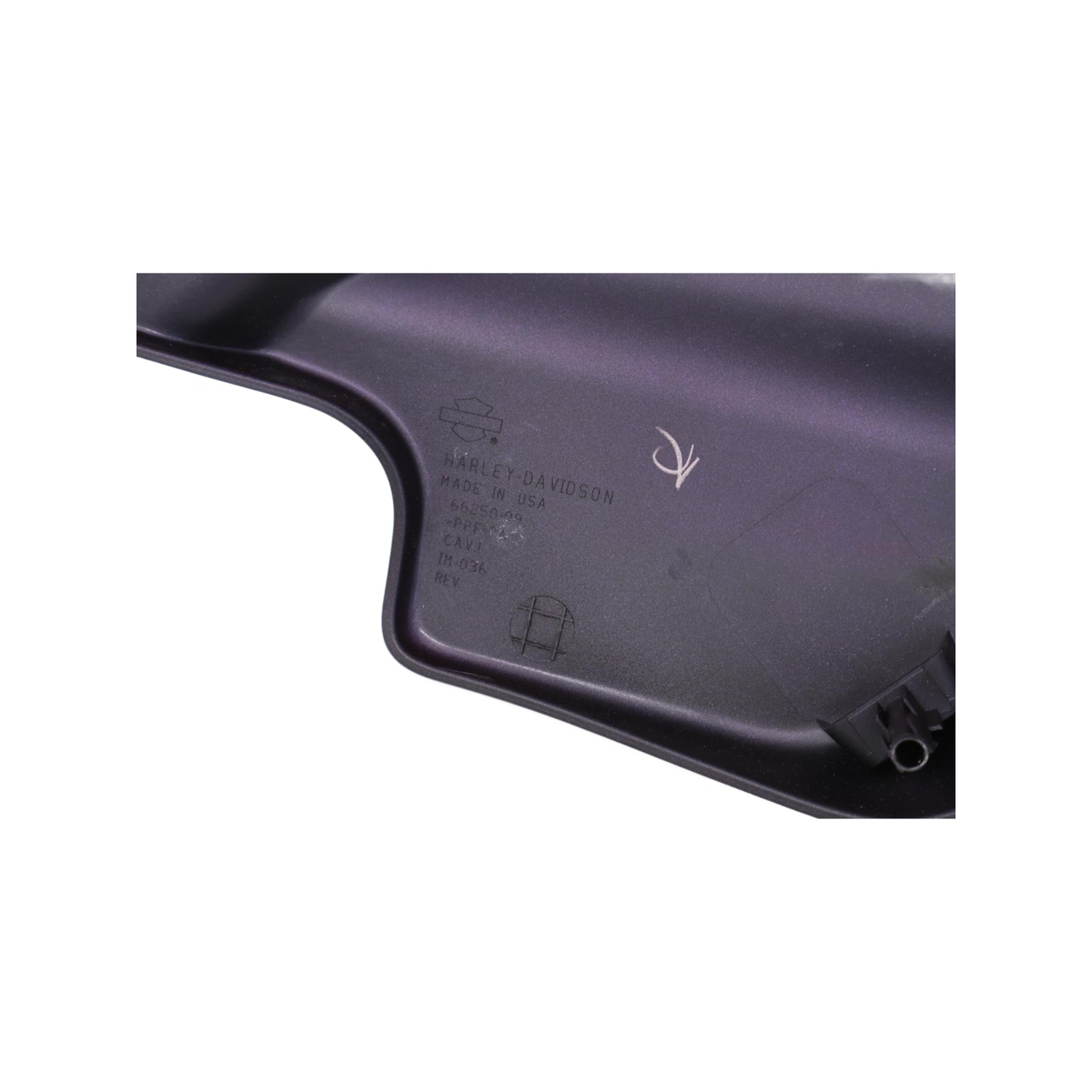 66612-10DEK NEW OEM HARLEY-DAVIDSON CVO LEFT SIDE COVER SPICED RUM FLHXSE