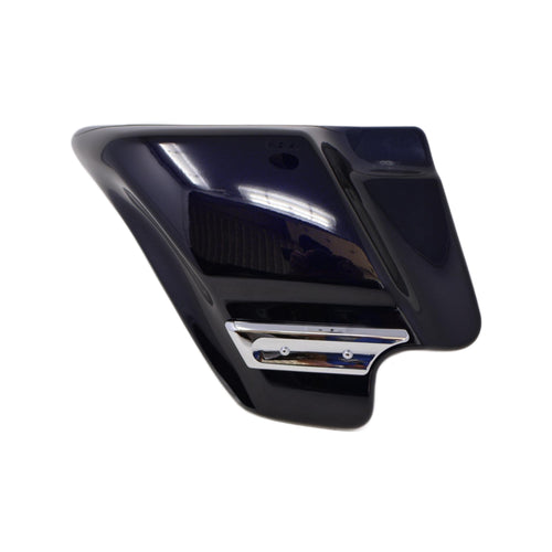 66622-08CJL NEW OEM HARLEY-DAVIDSON CVO LEFT SIDE COVER TWILIGHT BLUE FLHRSE4