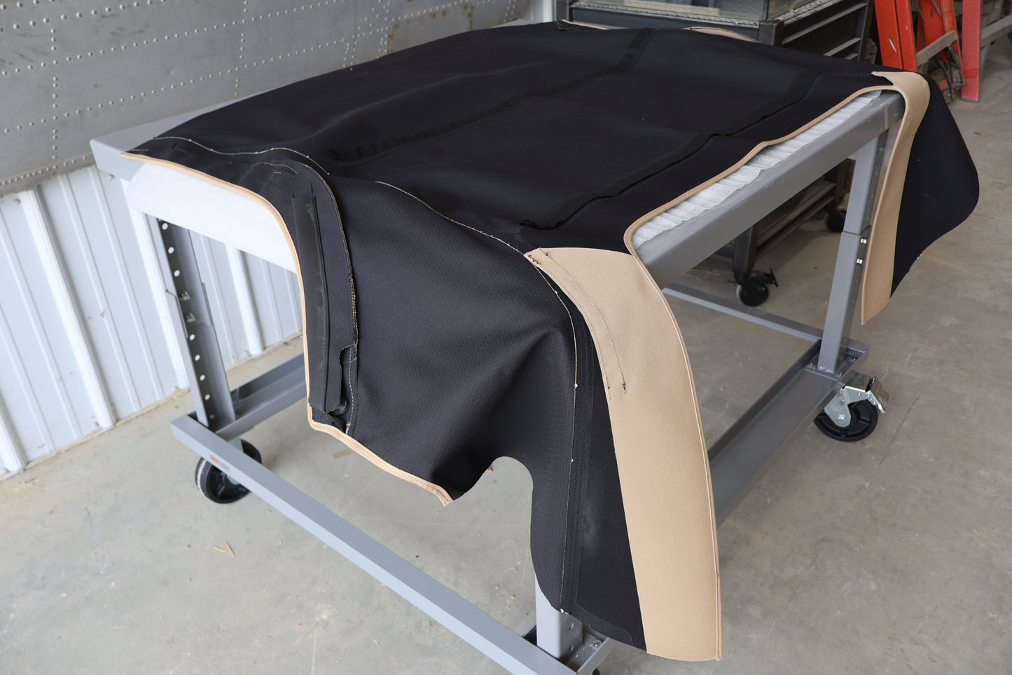 1QB991TCAA NEW OEM 2003-2010 DODGE VIPER 8.4 TAN CLOTH CONVERTIBLE TOP COVER