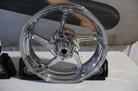 
              43300321 40900329 NEW OEM 2009-2023 HARLEY-DAVIDSON TOURING AGGRESSOR WHEELS SET
            