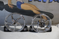 
              43300321 40900329 NEW OEM 2009-2023 HARLEY-DAVIDSON TOURING AGGRESSOR WHEELS SET
            