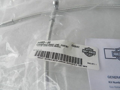 44903-05 NEW OEM 1999 AND NEWER HARLEY-DAVIDSON FXSTB/I DIAMONDBACK BRAKE LINE