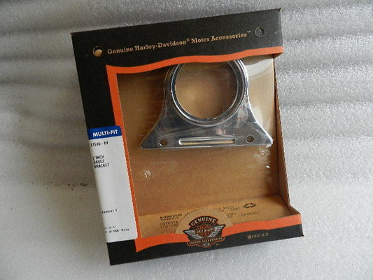67510-04 NEW OEM HARLEY-DAVIDSON SPORTSTER DYNA SOFTAIL 2" GAUGE BRACKET
