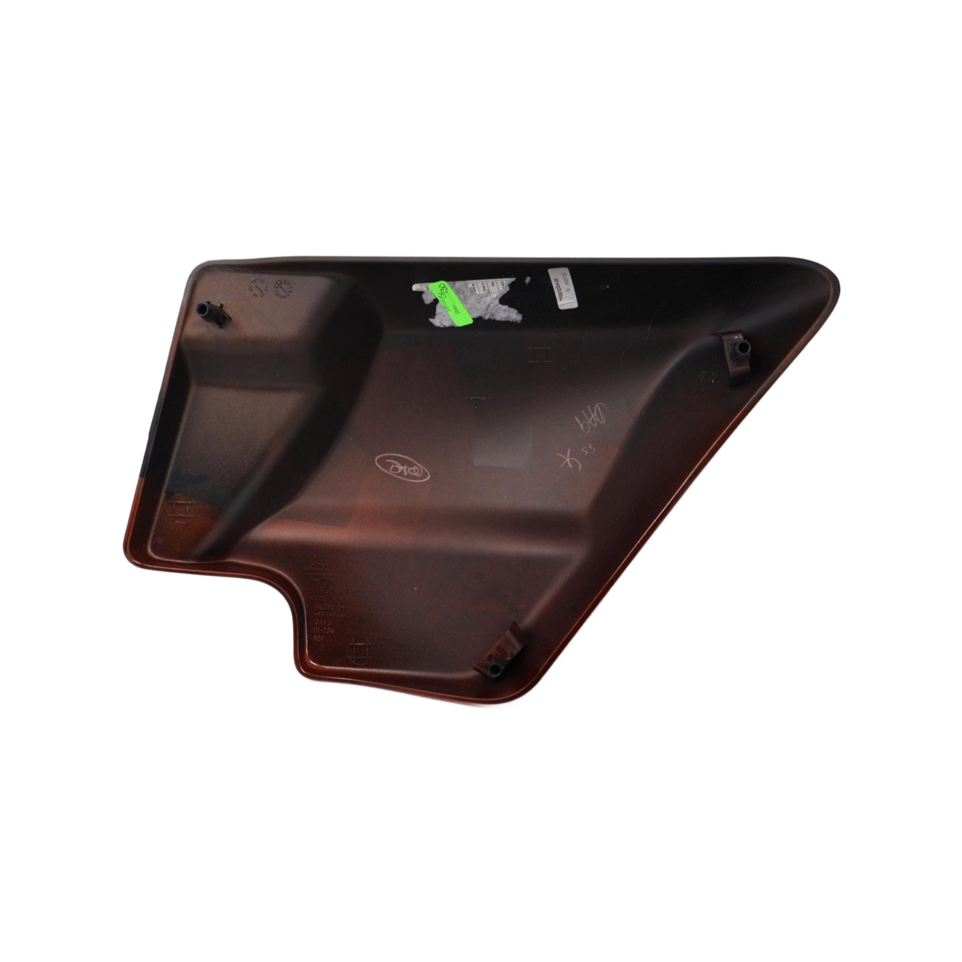 57200001DQH NEW OEM HARLEY-DAVIDSON CVO LEFT SIDE COVER TRIBAL ORANGE FLHTCUSE8