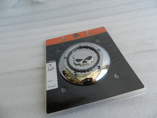 61400021 NEW OEM HARLEY-DAVIDSON DIAMOND ICE SKULL & CHAIN AIR CLEANER INSERT
