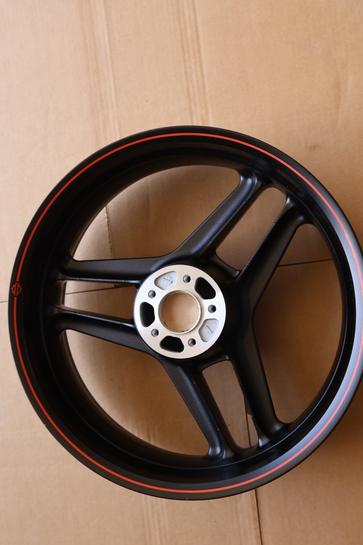43348-10A NEW OEM 2008-2011 HARLEY-DAVIDSON XR1200 REAR WHEEL RIM 3-SPOKE