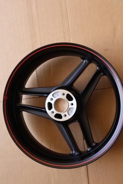 43348-10A NEW OEM 2008-2011 HARLEY-DAVIDSON XR1200 REAR WHEEL RIM 3-SPOKE