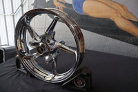 
              43300321 NEW OEM 2009-2023 HARLEY-DAVIDSON TOURING AGGRESSOR CHROME FRONT WHEEL
            