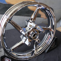 43300321 NEW OEM 2009-2023 HARLEY-DAVIDSON TOURING AGGRESSOR CHROME FRONT WHEEL