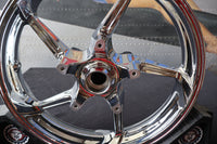 
              43300321 NEW OEM 2009-2023 HARLEY-DAVIDSON TOURING AGGRESSOR CHROME FRONT WHEEL
            