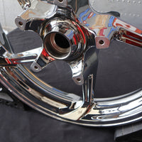 43300321 NEW OEM 2009-2023 HARLEY-DAVIDSON TOURING AGGRESSOR CHROME FRONT WHEEL