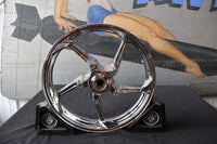 
              43300321 NEW OEM 2009-2023 HARLEY-DAVIDSON TOURING AGGRESSOR CHROME FRONT WHEEL
            