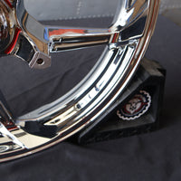 43300321 NEW OEM 2009-2023 HARLEY-DAVIDSON TOURING AGGRESSOR CHROME FRONT WHEEL