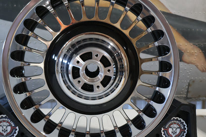 42195-10 NEW OEM 2009-2023 HARLEY-DAVIDSON TOURING 28 KNUCKLE FRONT CHROME WHEEL