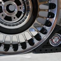 42195-10 NEW OEM 2009-2023 HARLEY-DAVIDSON TOURING 28 KNUCKLE FRONT CHROME WHEEL