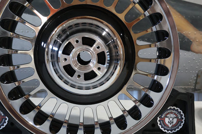 42195-10 NEW OEM 2009-2023 HARLEY-DAVIDSON TOURING 28 KNUCKLE FRONT CHROME WHEEL