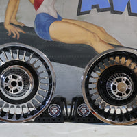 42195-10 42196-10 NEW OEM 2009-2023 HARLEY TOURING 28 KNUCKLES CHROME WHEELS