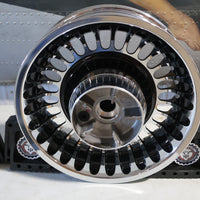 42195-10 42196-10 NEW OEM 2009-2023 HARLEY TOURING 28 KNUCKLES CHROME WHEELS