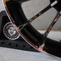 40900515 NEW OEM 2009-2025 HARLEY-DAVIDSON TOURING CVO TALON REAR WHEEL CONTRAST