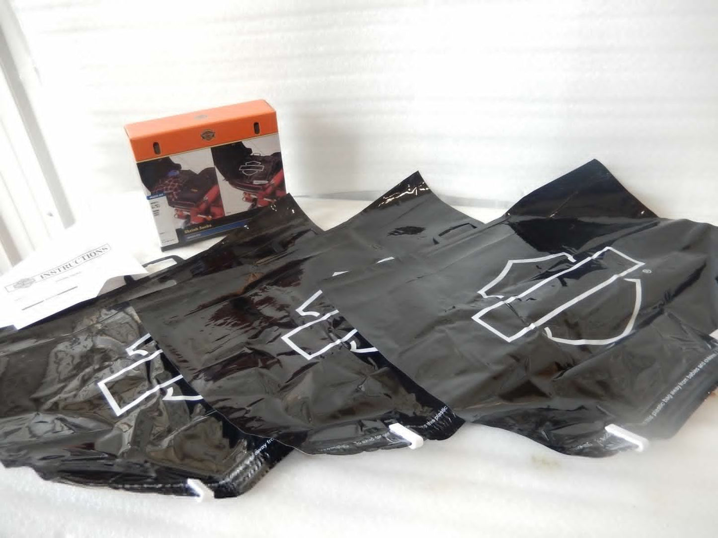 90200721 NEW OEM HARLEY-DAVIDSON LARGE SHRINK SACKS FOR TOUR PACK LUGGAGE BAG