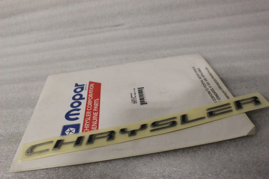 GM69VSM NEW OEM CHRYSLER VIPER DODGE VIPER REAR BUMPER DECAL GM69VSM
