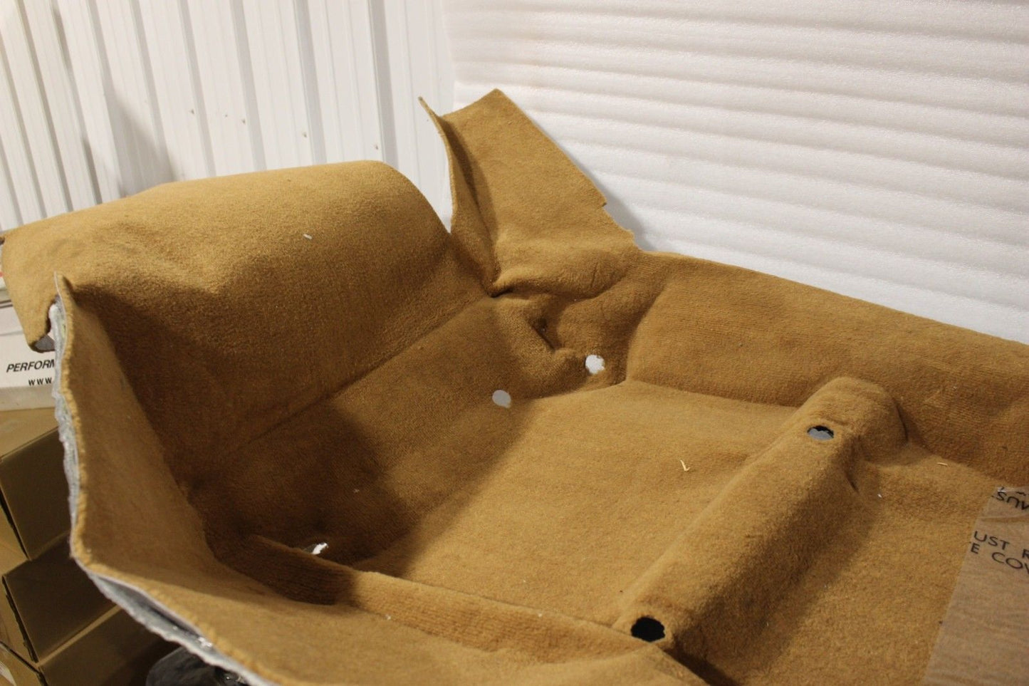 LJ95PXK NEW OEM 1992-1996 DODGE VIPER TAN FRONT FLOOR CARPET