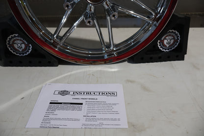 43300057 NEW OEM 2009-2023 HARLEY-DAVIDSON TOURING CHISEL FRONT WHEEL