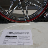 43300057 NEW OEM 2009-2023 HARLEY-DAVIDSON TOURING CHISEL FRONT WHEEL