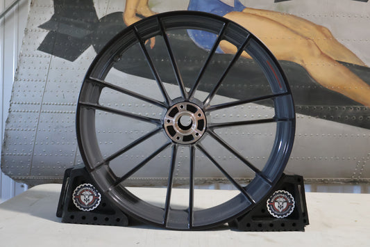 43300525 NEW OEM 2009-2023 HARLEY-DAVIDSON TOURING CVO KNOCKOUT FRONT WHEEL 21"