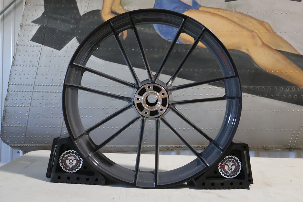 43300525 NEW OEM 2009-2023 HARLEY-DAVIDSON TOURING CVO KNOCKOUT FRONT WHEEL 21