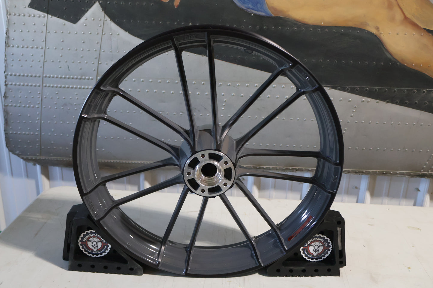 43300525 NEW OEM 2009-2023 HARLEY-DAVIDSON TOURING CVO KNOCKOUT FRONT WHEEL 21"