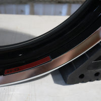 43300641 NEW OEM 2009-2023 HARLEY-DAVIDSON TOURING CONTRAST CHROME TOMAHAWK FRONT WHEEL