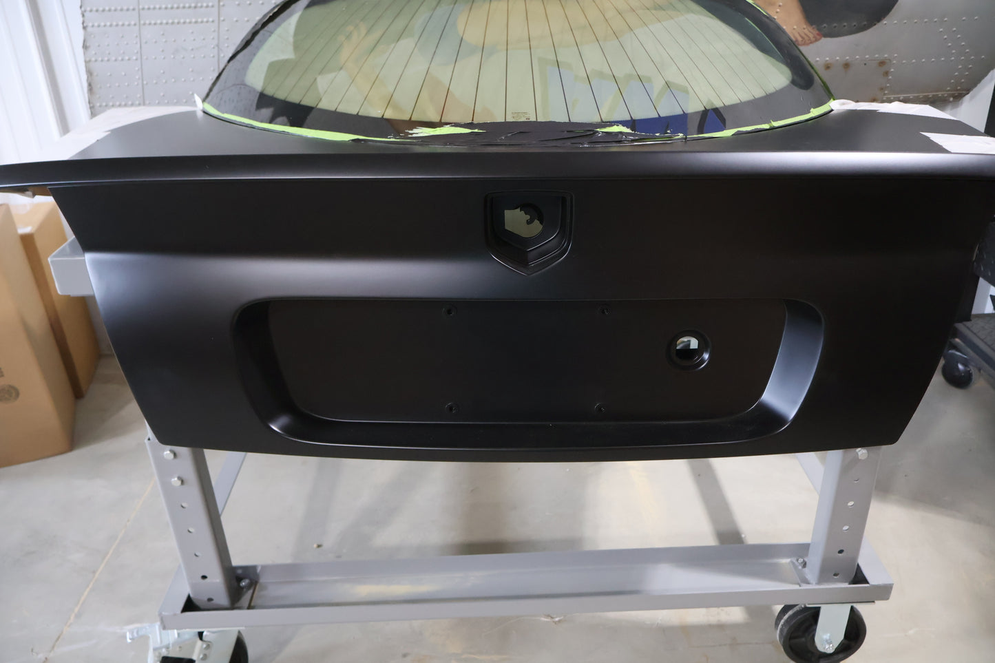68035612AC NEW OEM 2008-2010 DODGE VIPER DECKLID TRUNK HATCH  W/GLASS SRT-10 ACR