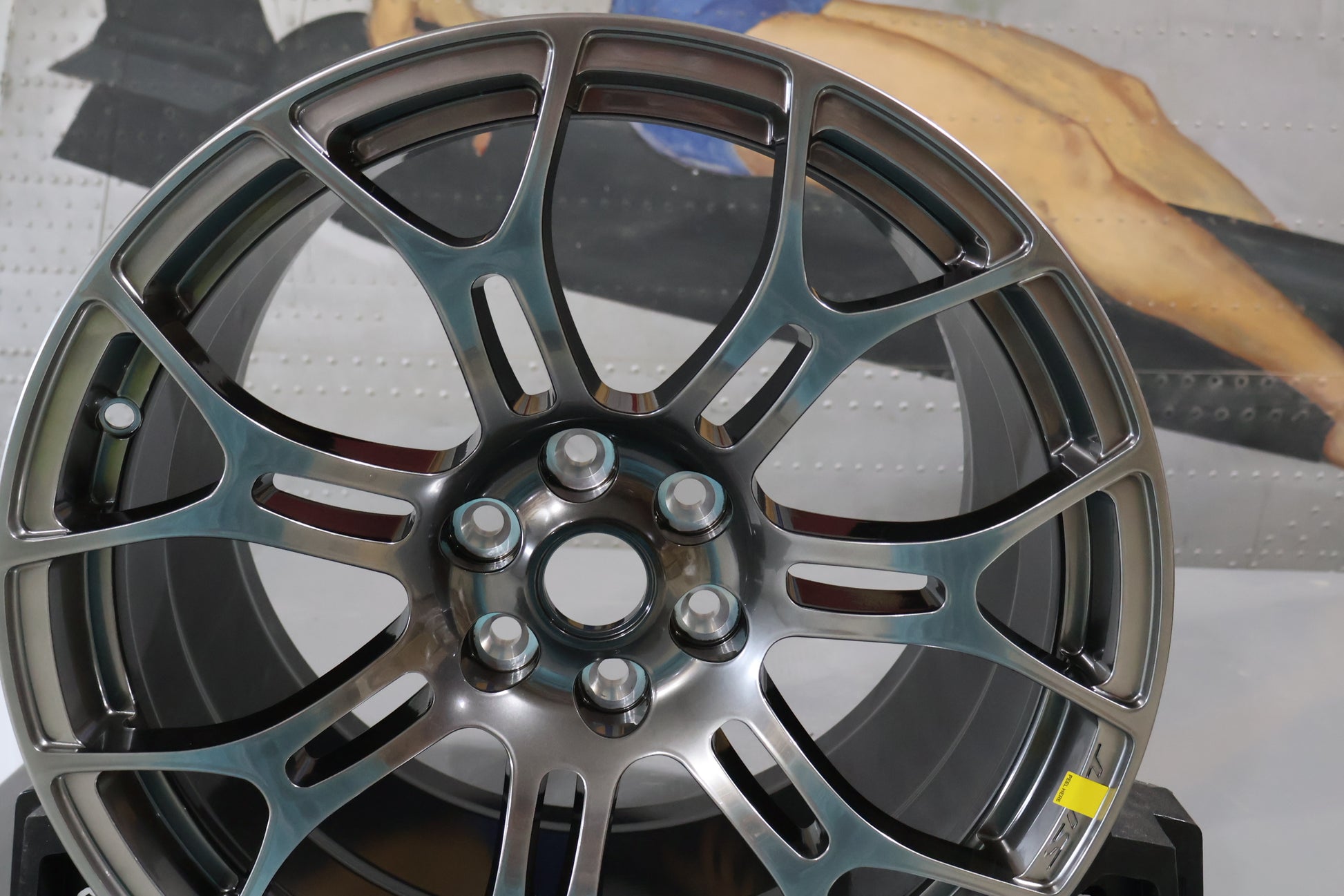 1WR19JXYAA NEW OEM 2013-2017 DODGE VIPER SRT ACR SIDEWINDER II FRONT WHEEL RIM
