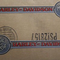 14321-90 14320-90 NEW OEM HARLEY-DAVIDSON FXRT FXR FXRD RIGHT/LEFT GAS TANK DECALS