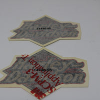14446-95 NEW OEM HARLEY-DAVIDSON SPORTSTER DYNA TOURING SOFTAIL GAS TANK DECALS PAIR