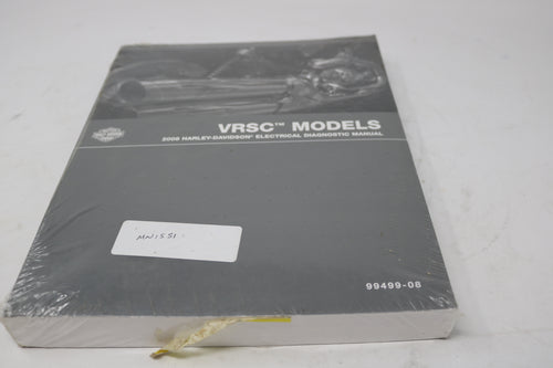 99499-08 NEW OEM 2008 HARLEY-DAVIDSON VROD VRSC MODEL ELECTRICAL DIAGTIC MANUAL