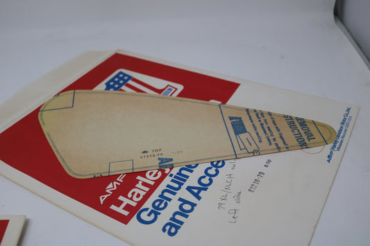 61318-79 NEW OEM 1979 HARLEY-DAVIDSON SPORTSTER XL XLCH LEFT SIDE TANK DECAL