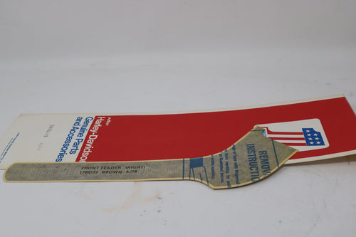59153-79 NEW OEM HARLEY-DAVIDSON 80CI 80 CUBIC INCH ELECTRA GLIDE RIGHT FRONT FENDER DECAL
