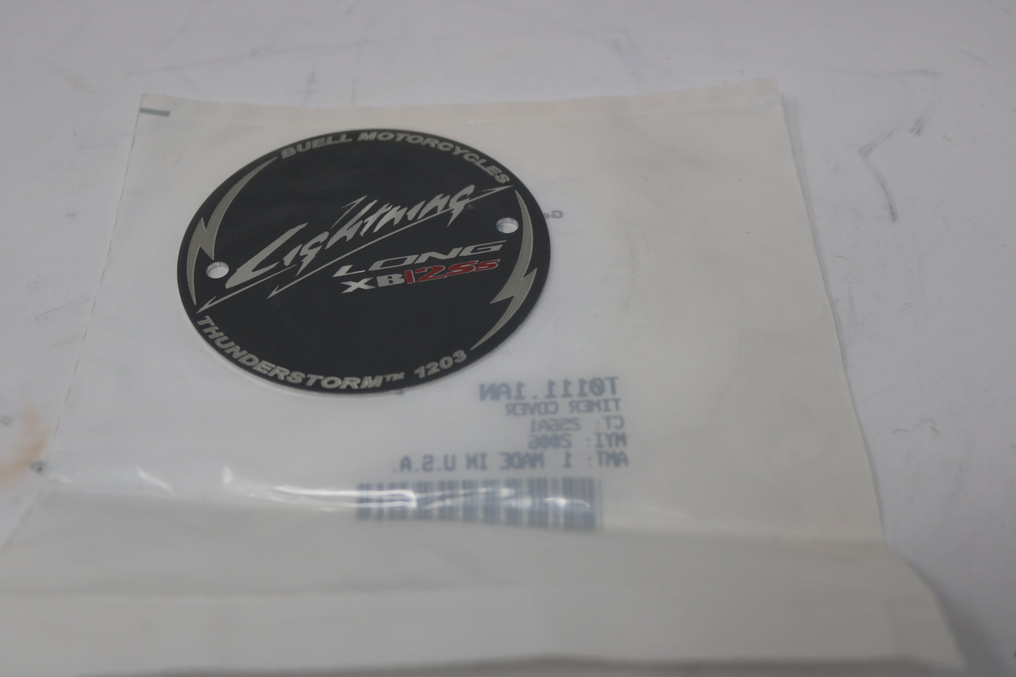 T0111.1AN NEW OEM 2006-2007 BUELL XB12SS LIGHTNING LONG TIMER COVER T0111.1AN