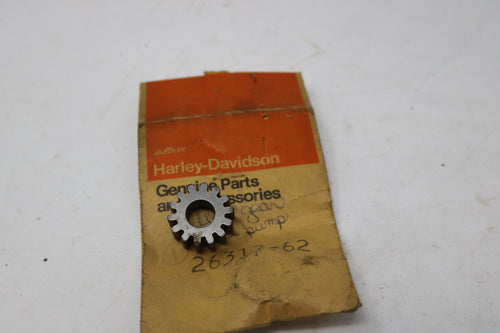 26317-62 NEW OEM 1962-1967 HARLEY-DAVIDSON FL SPORTSTER OIL PUMP FEED