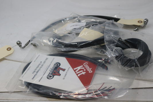 LA-8012KT2-13B NEW LA CHOPPERS 12"-14" CABLE KIT FITS 2014-2015 HARLEY TOURING