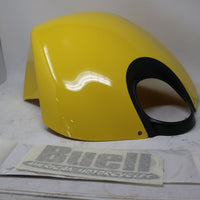 M1224.1ADMAL NEW OEM 2003-2010 BUELL XB 1125R 1125CR AIRBOX COVER SUNFIRE YELLOW W/DECALS