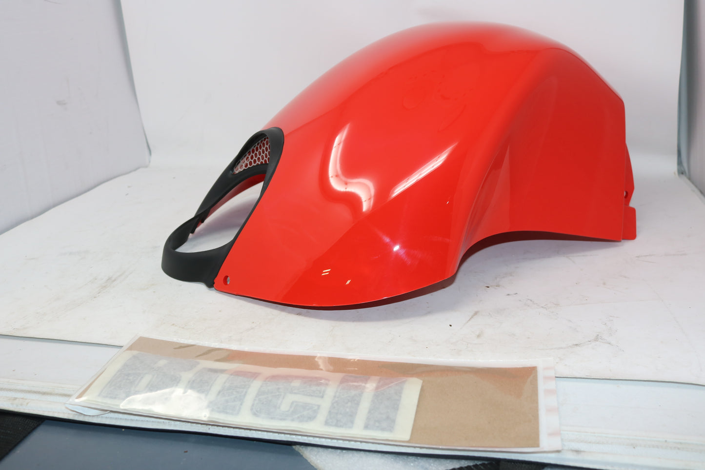 M1224.2ANMZ NEW OEM 2003-2010 BUELL XB 1125R/CR AIRBOX COVER SUNSET ORANGE W/DECAL